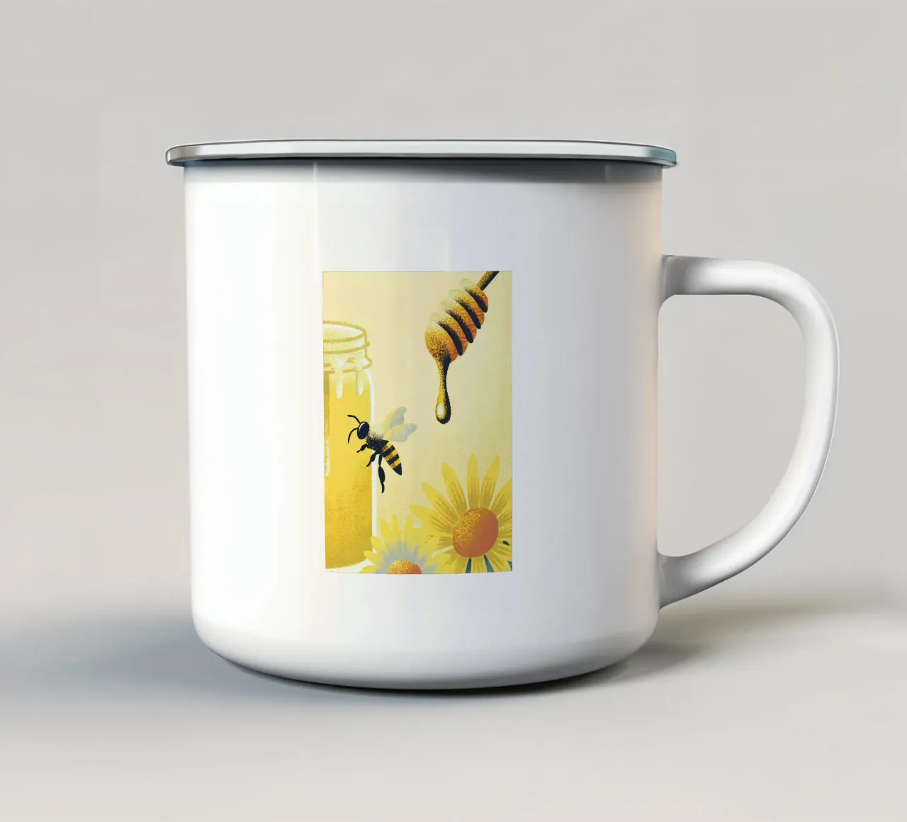 Miele e api tazza in smalto da SOUL SHOP