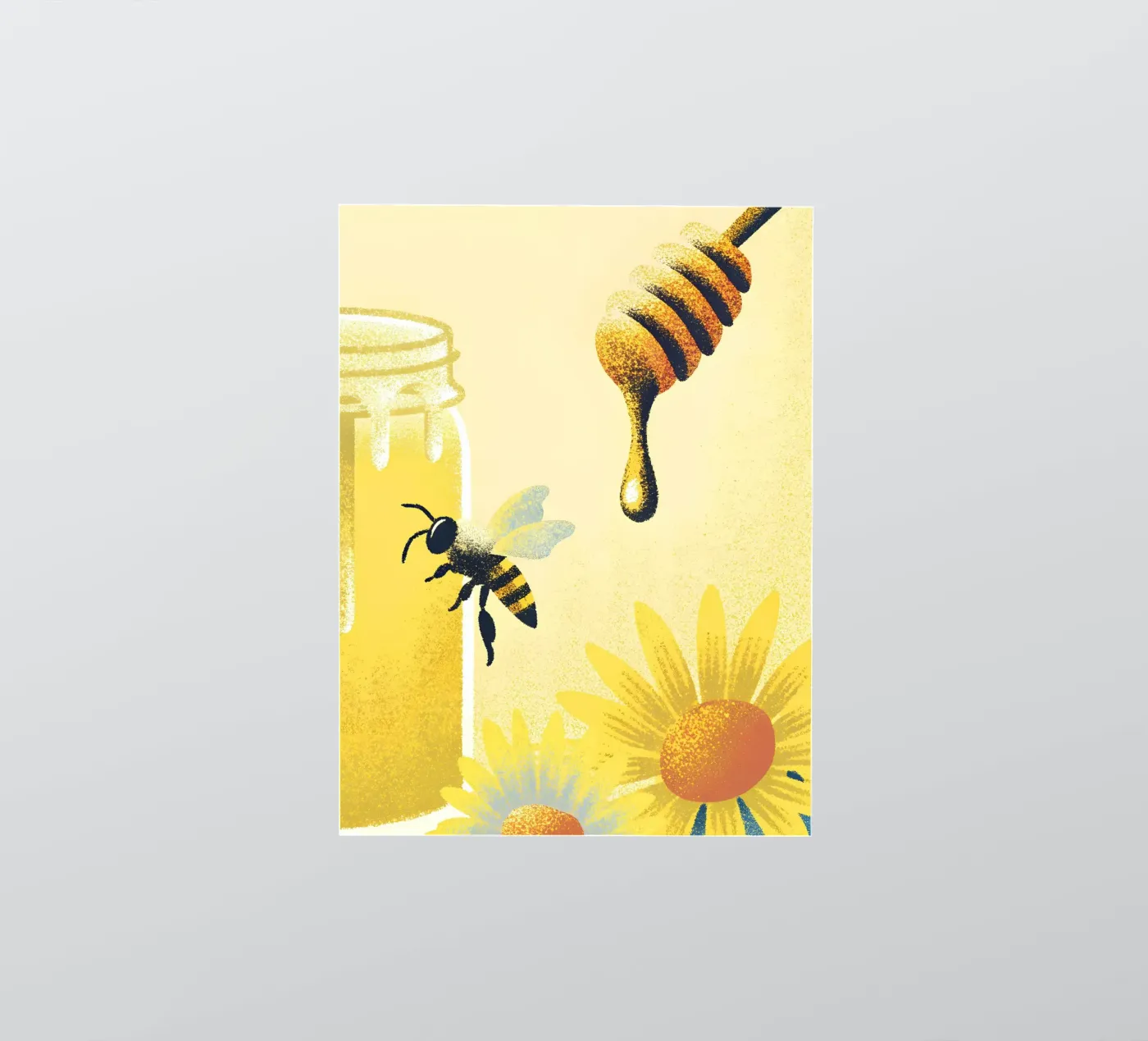 Miele e api adesivo da SOUL SHOP