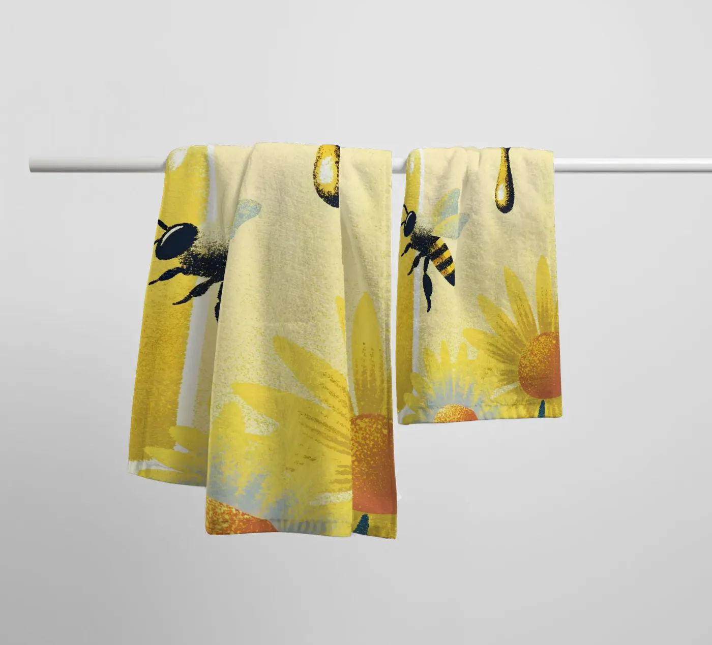 Miele e api asciugamano da bagno da SOUL SHOP