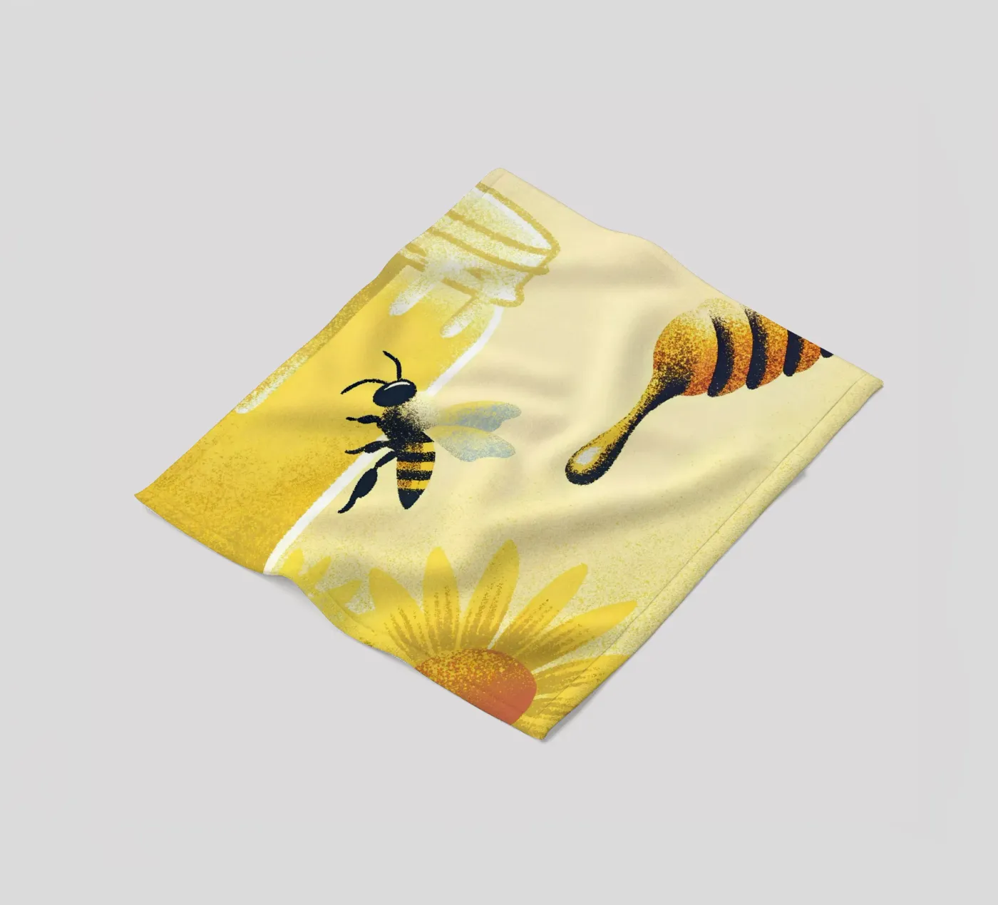 Miele e api coperta in pile da SOUL SHOP