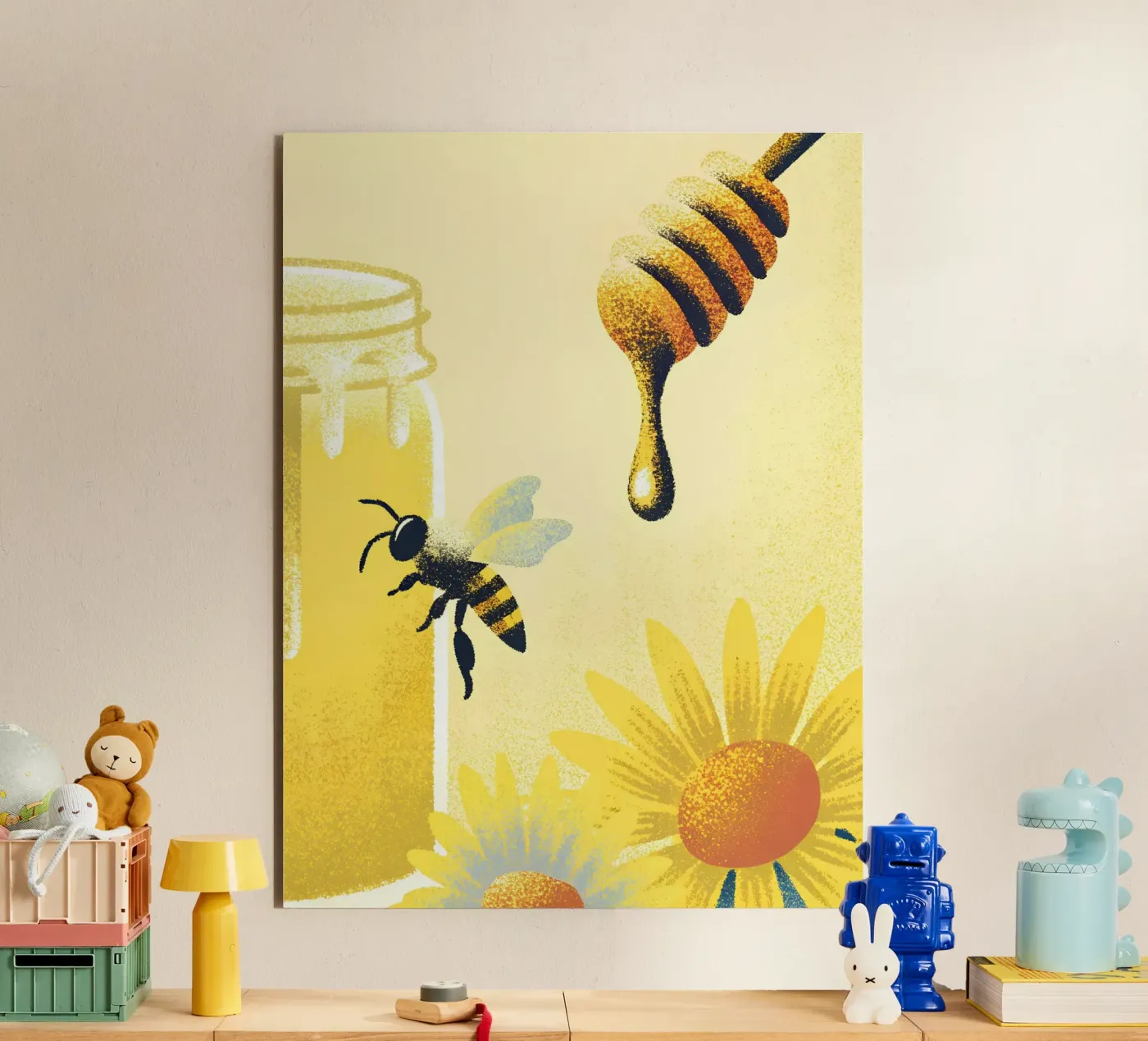 Miele e api alluminio dibond da SOUL SHOP