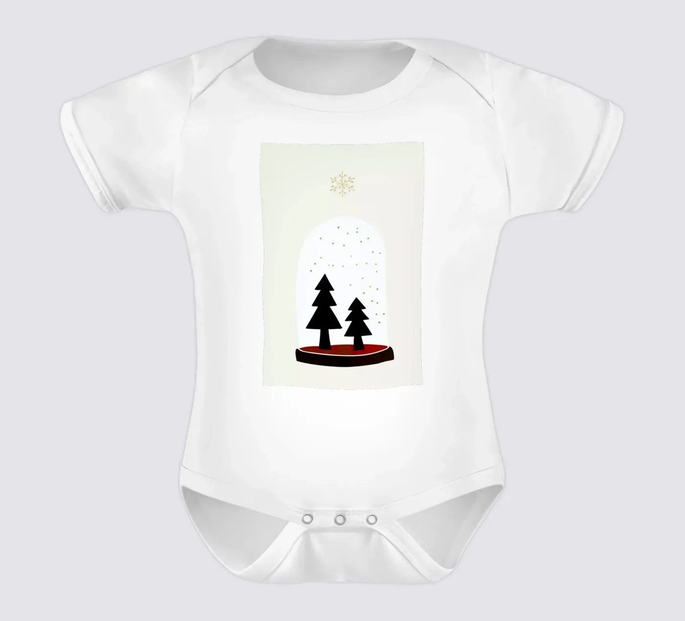 Dancing Snowflakes body bébé de Kubistika