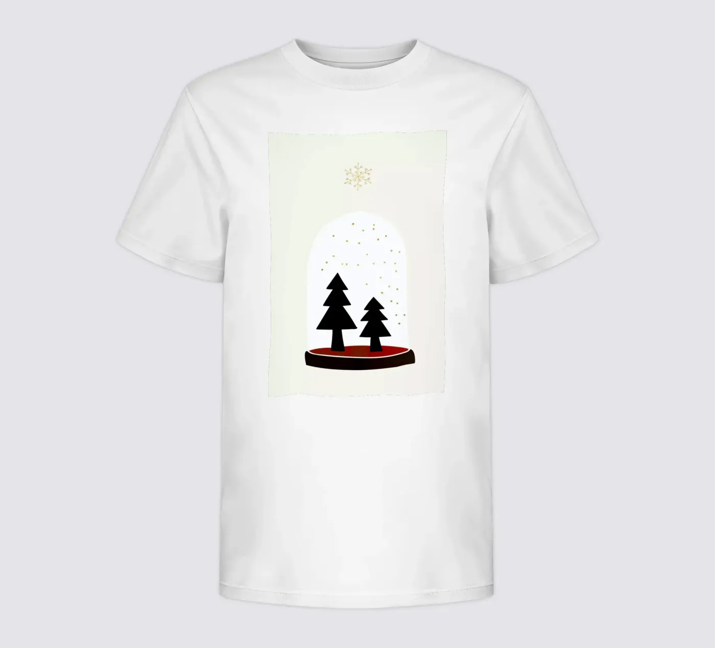 Dancing Snowflakes t-shirt bambini da Kubistika