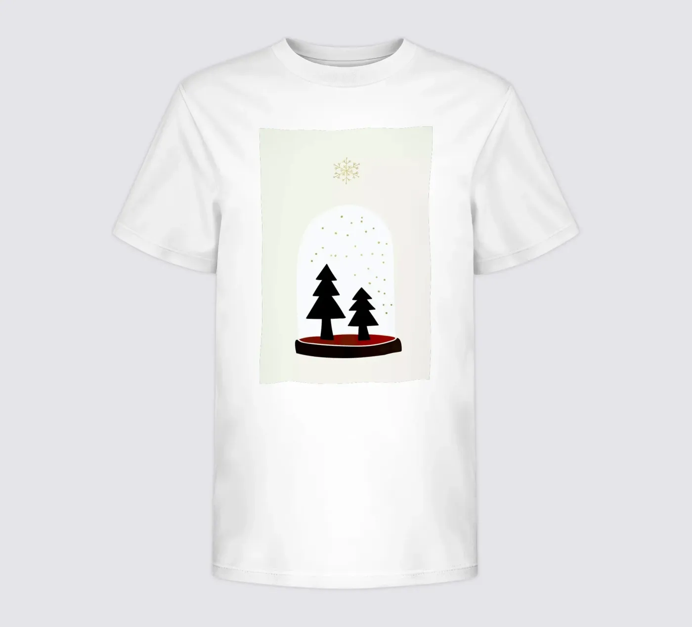 Dancing Snowflakes t-shirt bambini da Kubistika