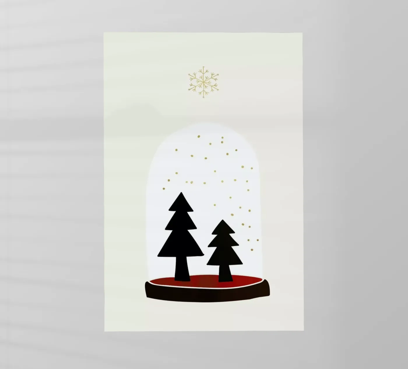 Dancing Snowflakes pellicola backlit da Kubistika