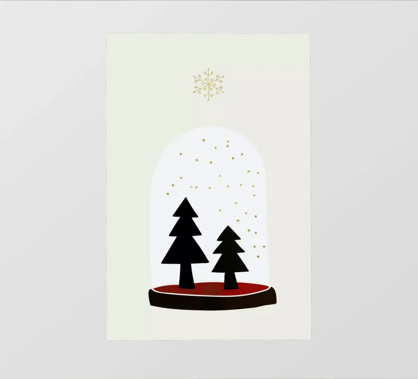 Dancing Snowflakes pellicola backlit da Kubistika