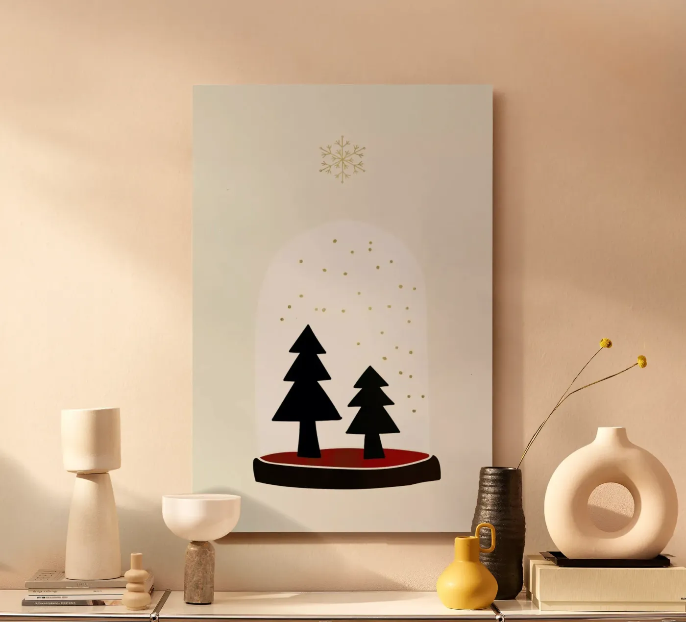 Dancing Snowflakes forex plate by Kubistika
