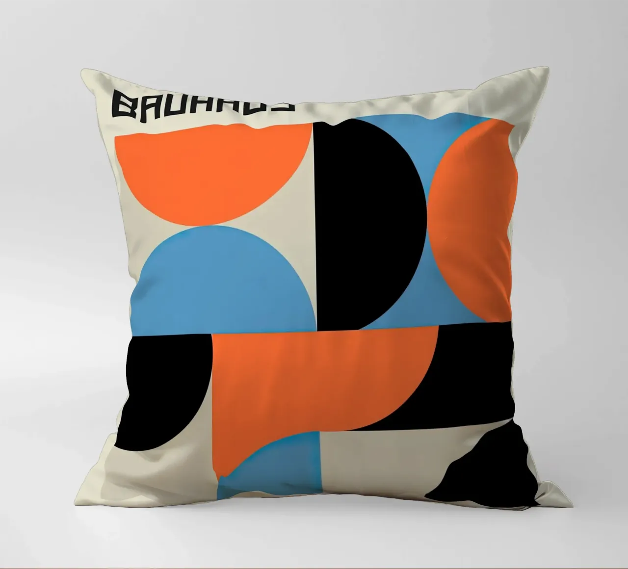 Design geometrico Bauhaus 1919 cuscino da Jam Poster
