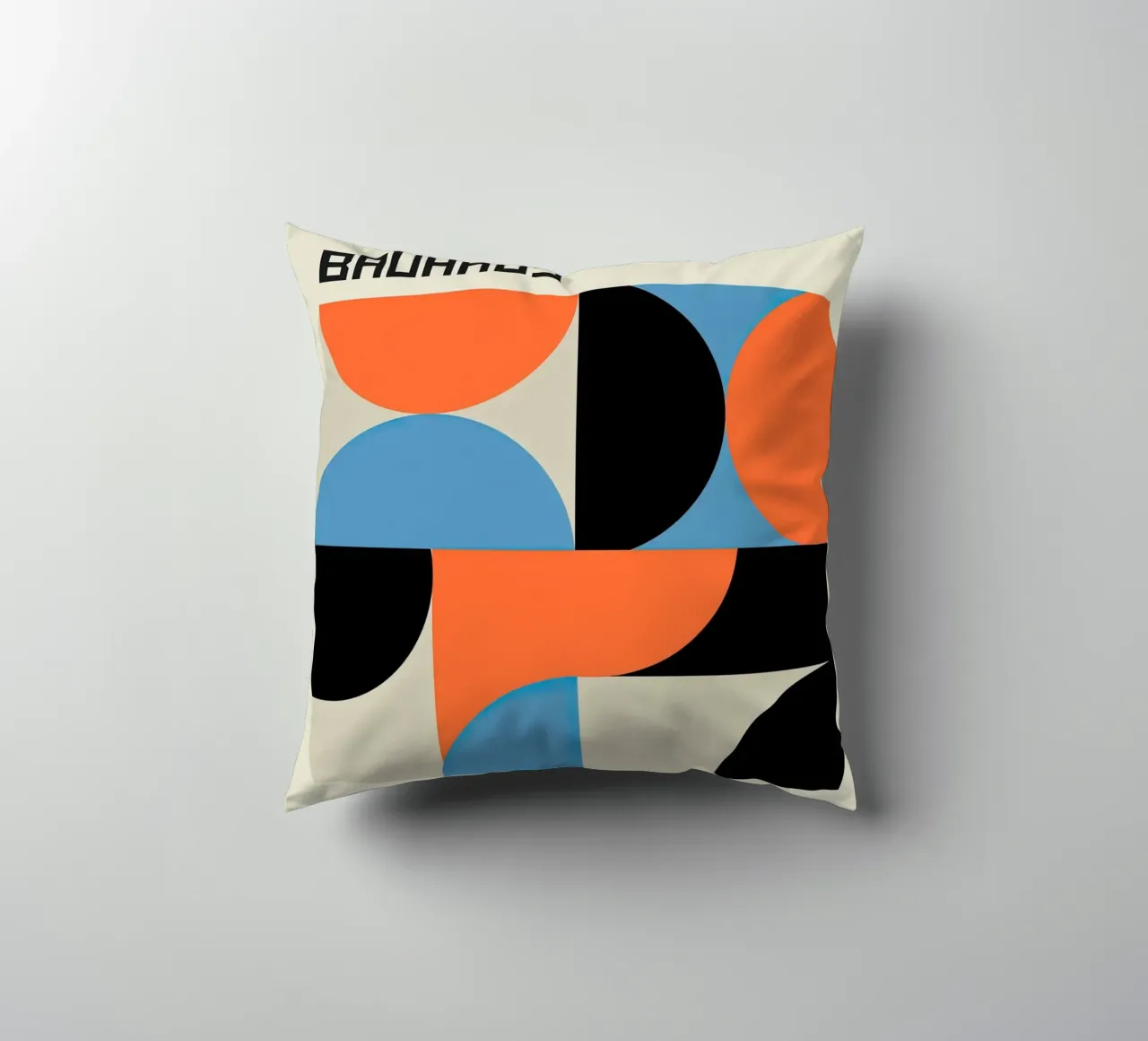 Design geometrico Bauhaus 1919 cuscino da Jam Poster