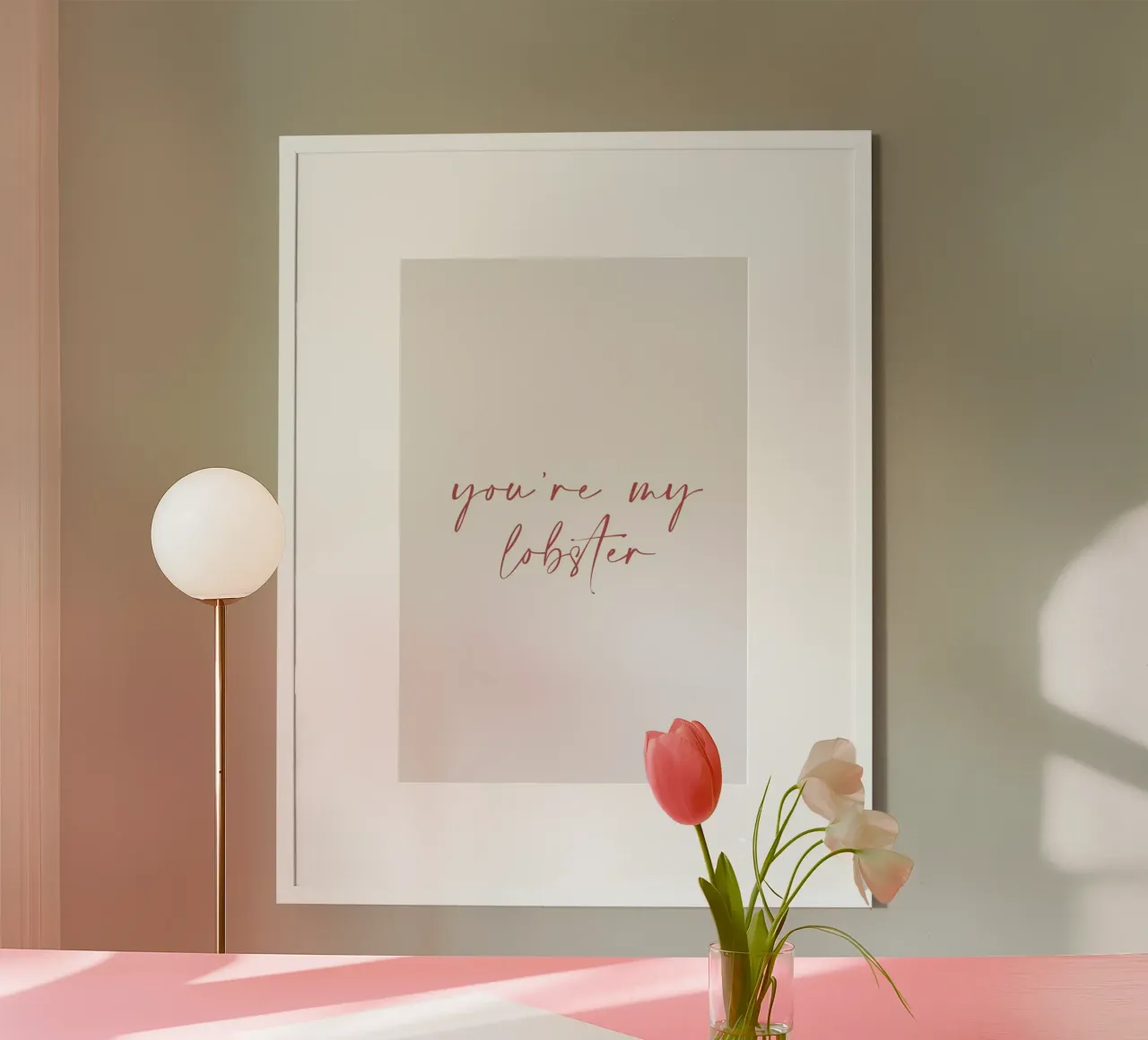 You're My Lobster poster da Ayleen