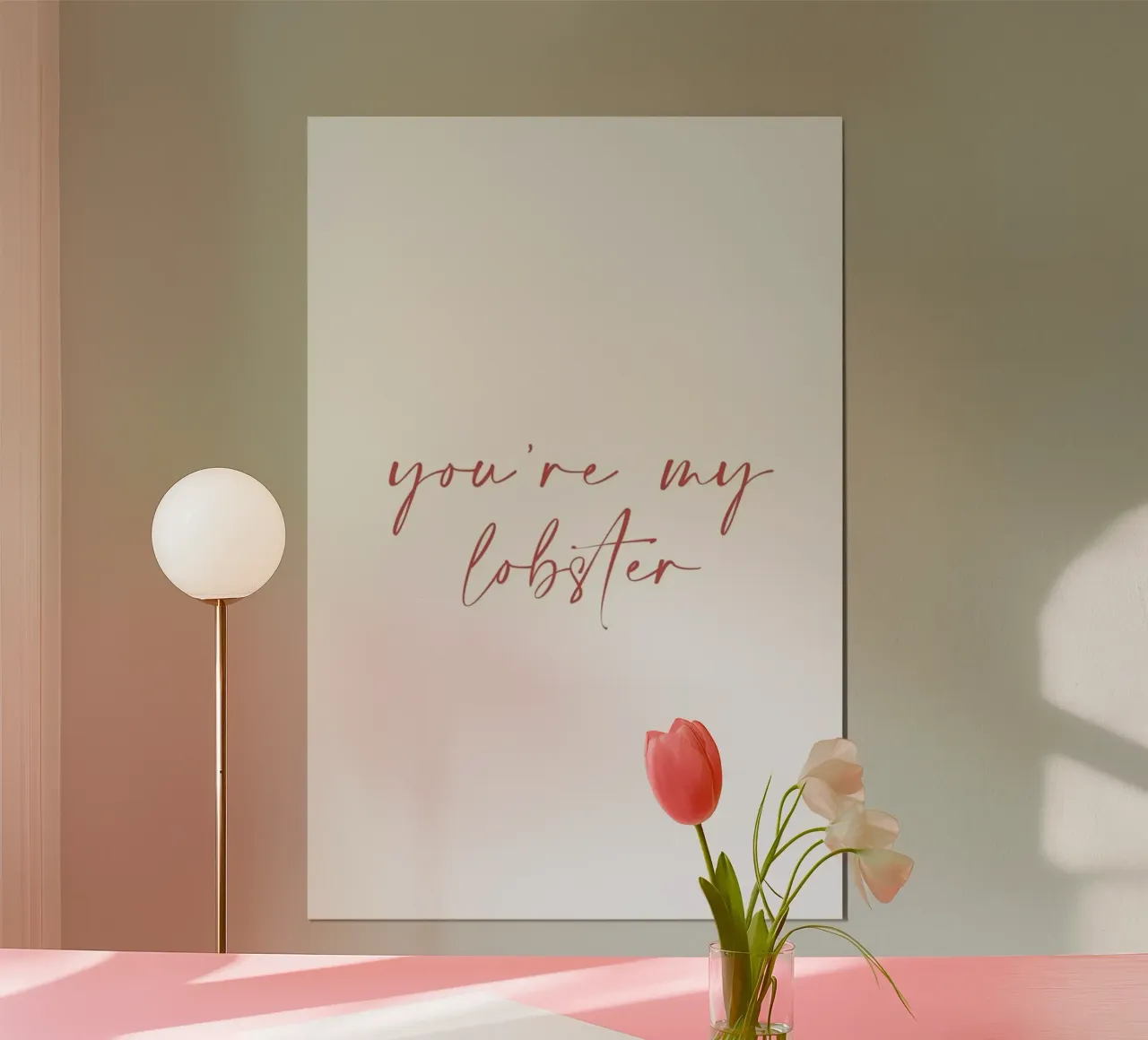 You're My Lobster poster da Ayleen