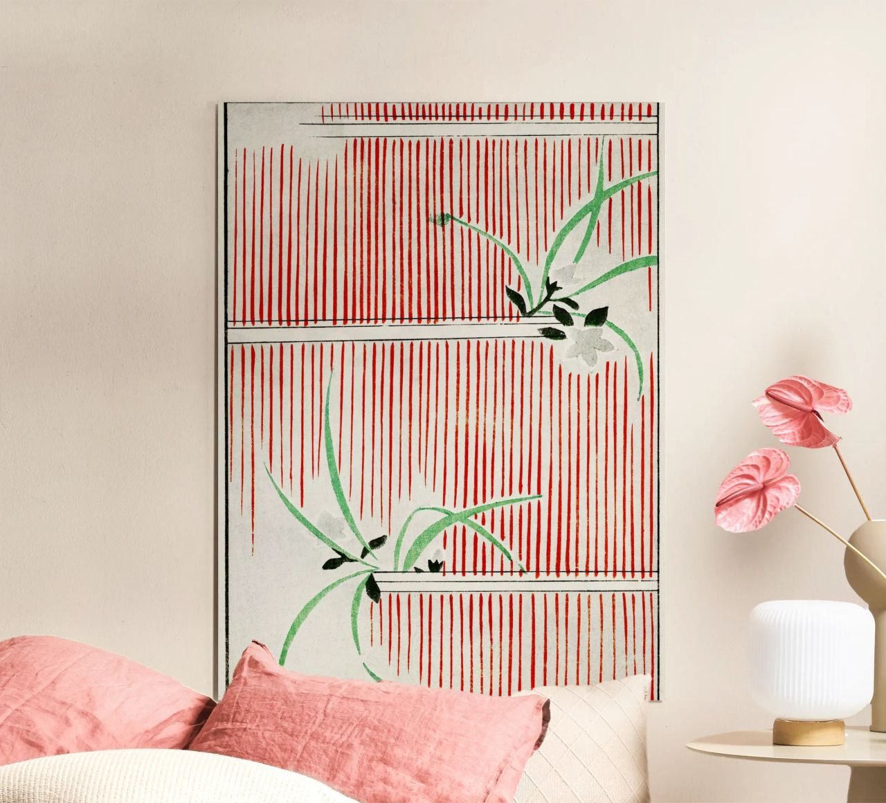 Morning glory illustration. poster van vintageshop