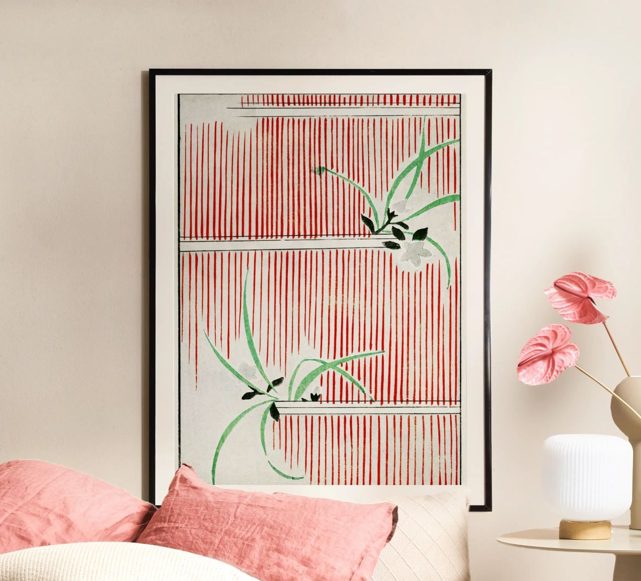 Morning glory illustration. poster van vintageshop
