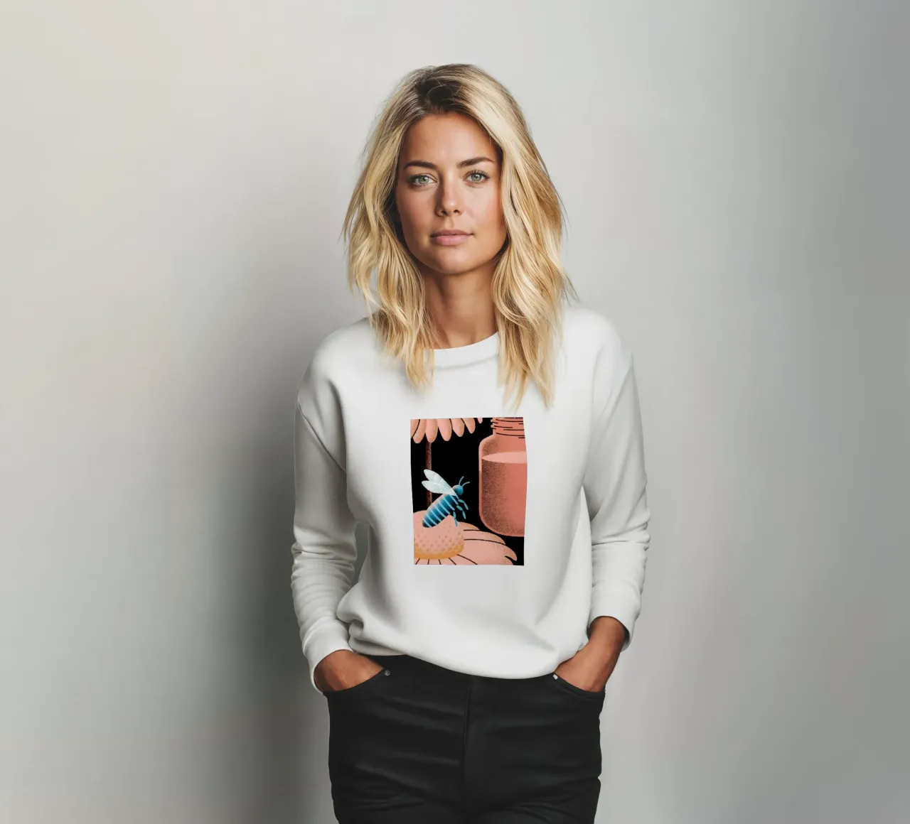 Miele e api felpa da SOUL SHOP