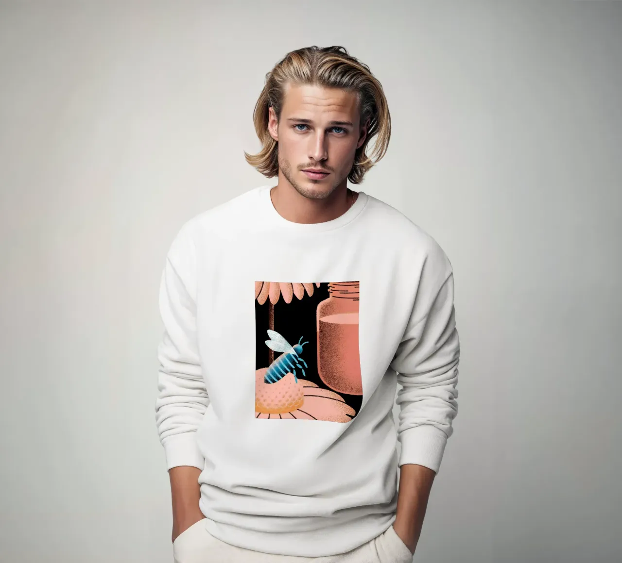 Miele e api felpa da SOUL SHOP