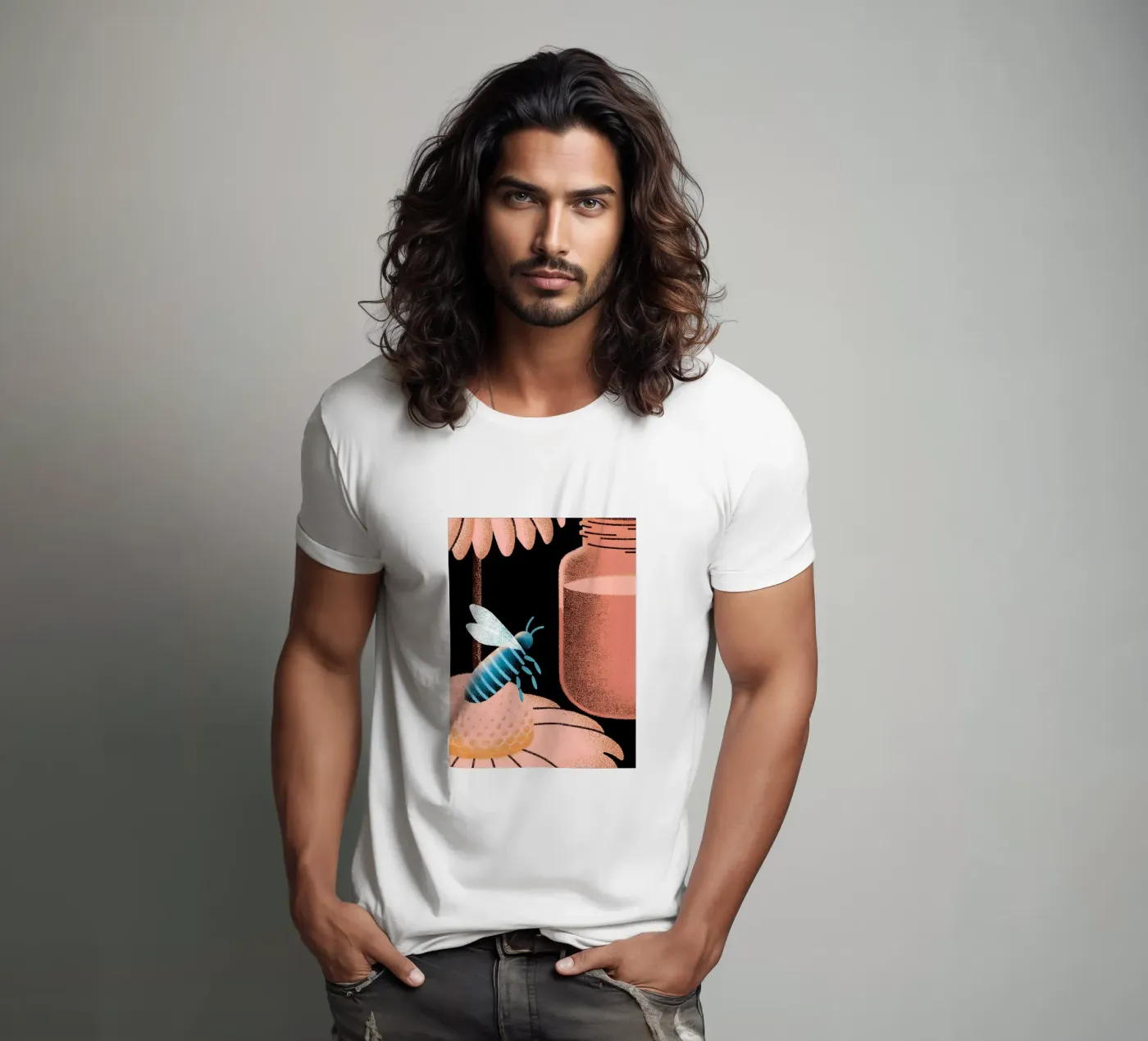 Miele e api t-shirt da SOUL SHOP