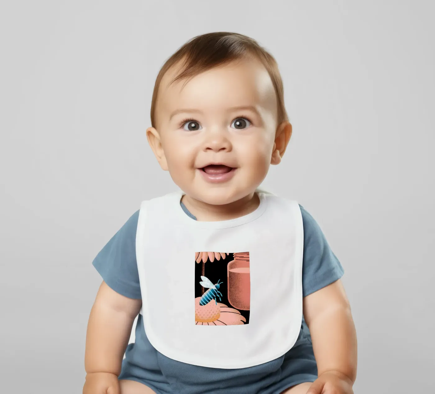 Miele e api bavaglino da SOUL SHOP