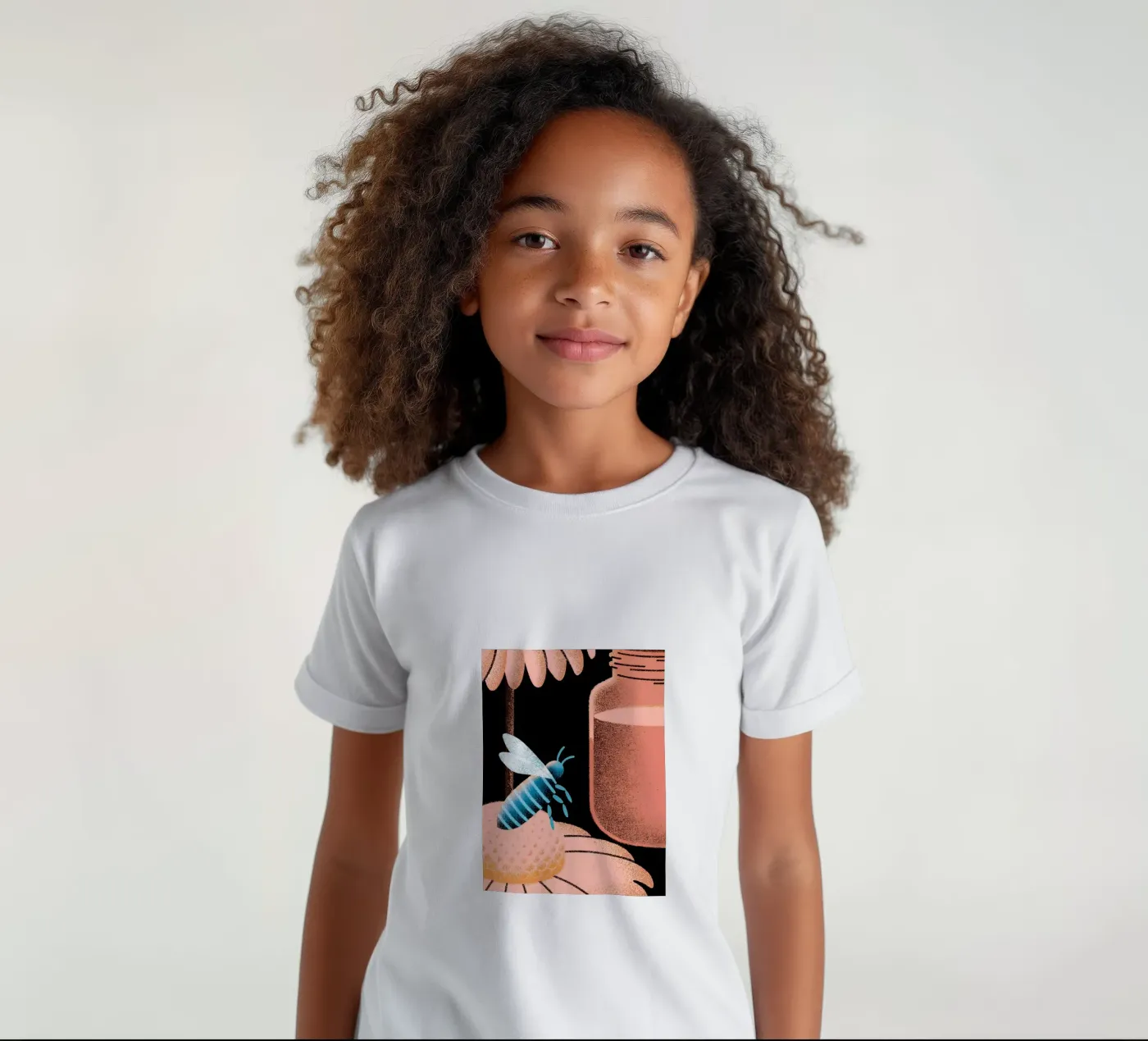 Miel et abeilles t-shirt enfant de SOUL SHOP