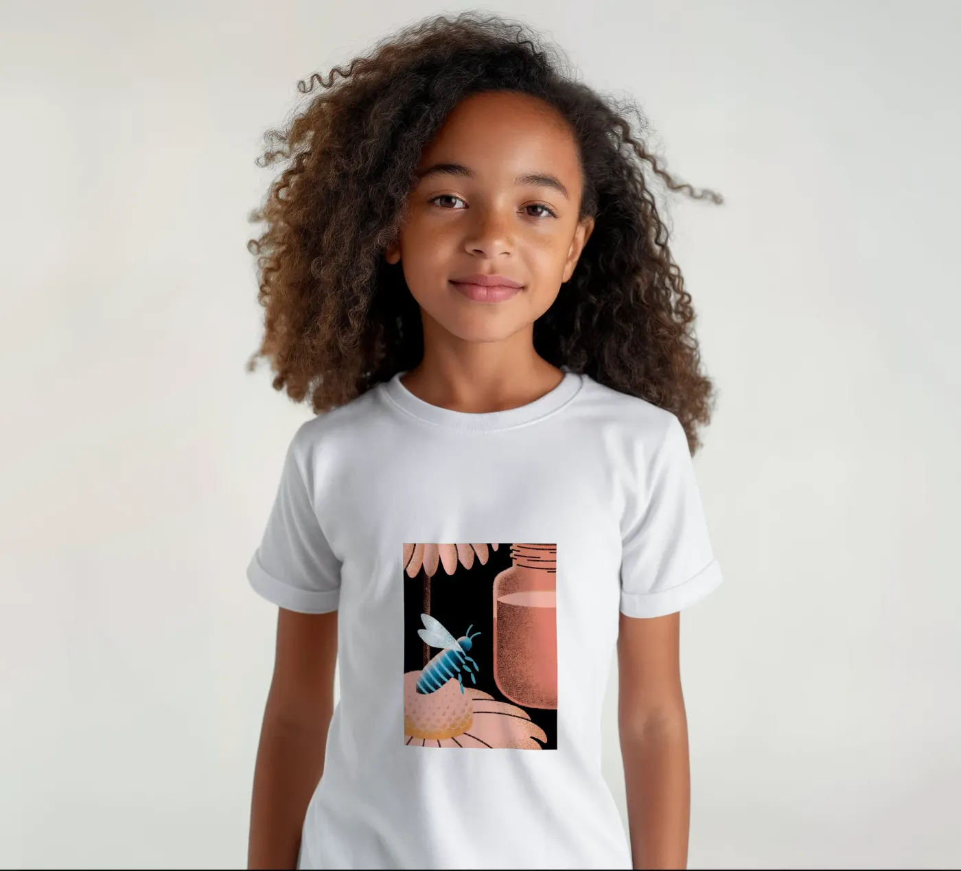 Miele e api t-shirt bambini da SOUL SHOP