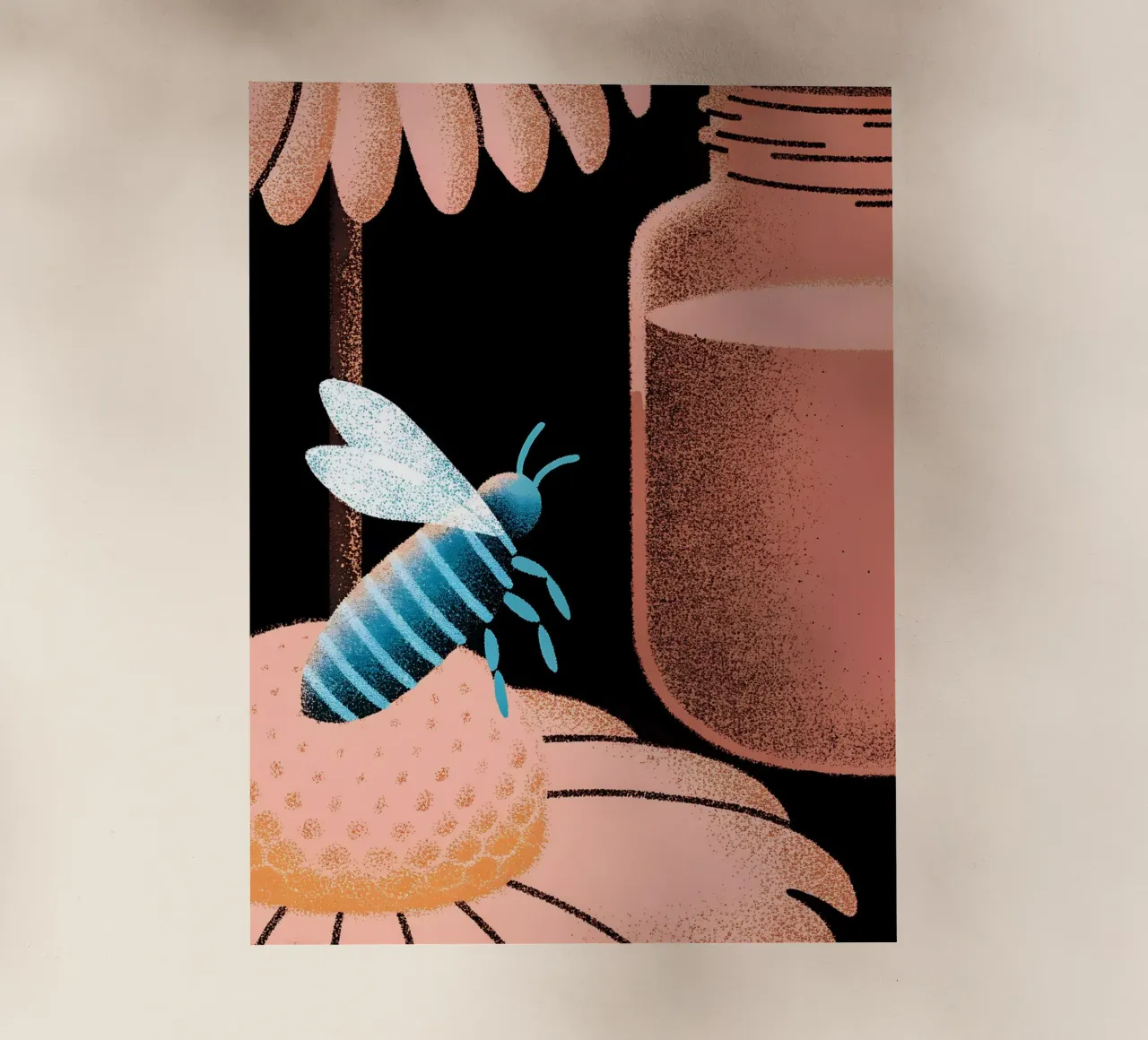 Miele e api pellicola backlit da SOUL SHOP