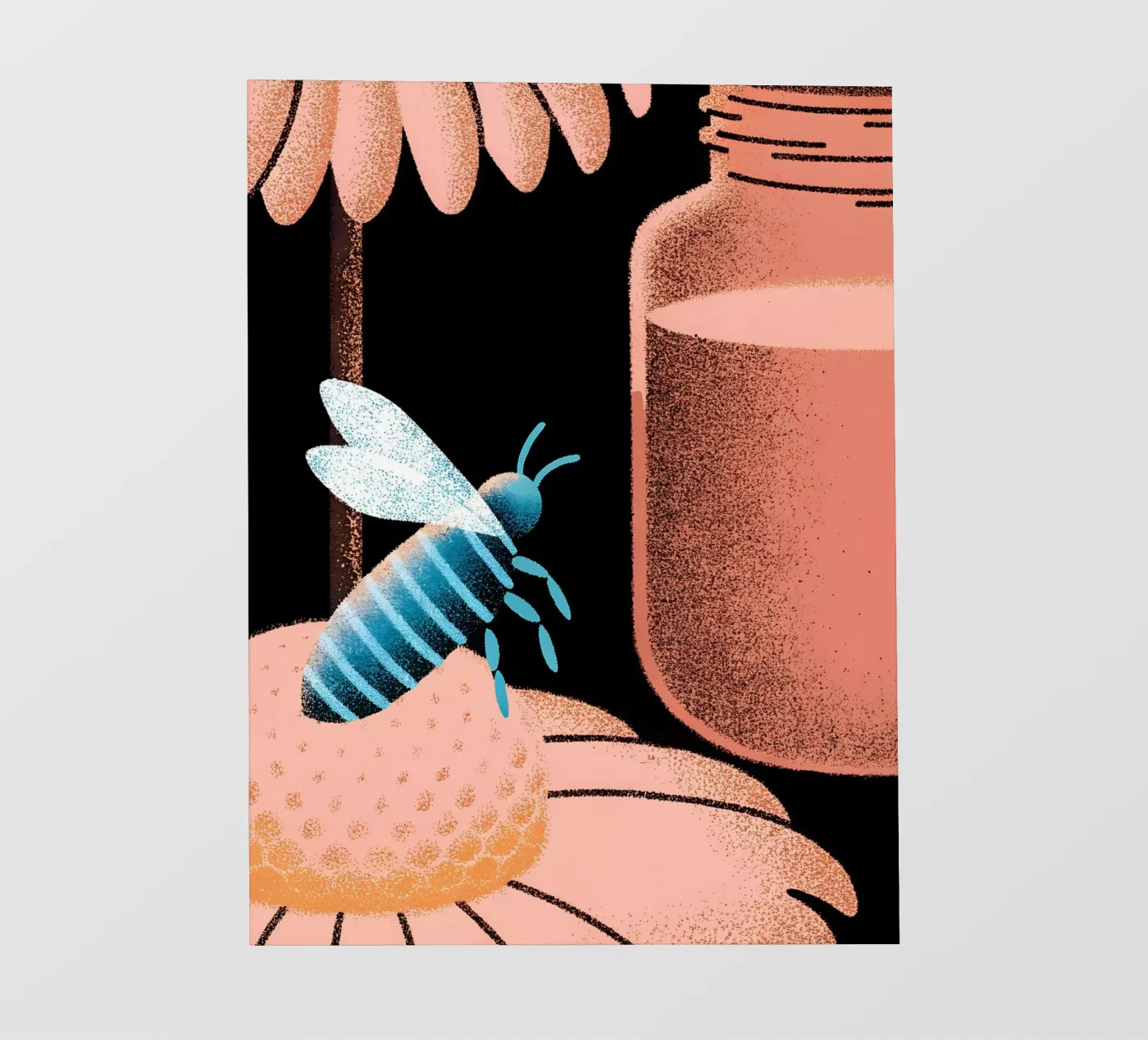 Miele e api telo in pvc da SOUL SHOP