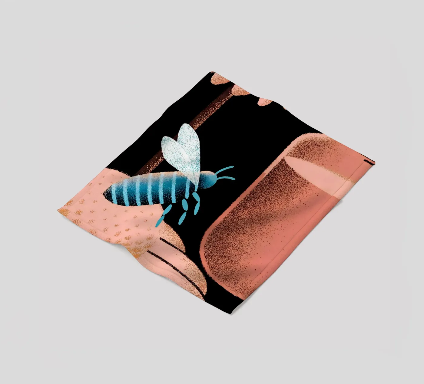 Honey and Bees coperta in pile da SOUL SHOP