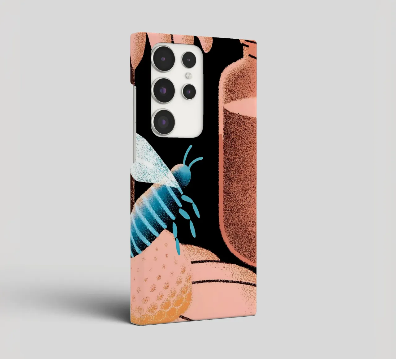 Honey and Bees samsung phone case by SOUL SHOP