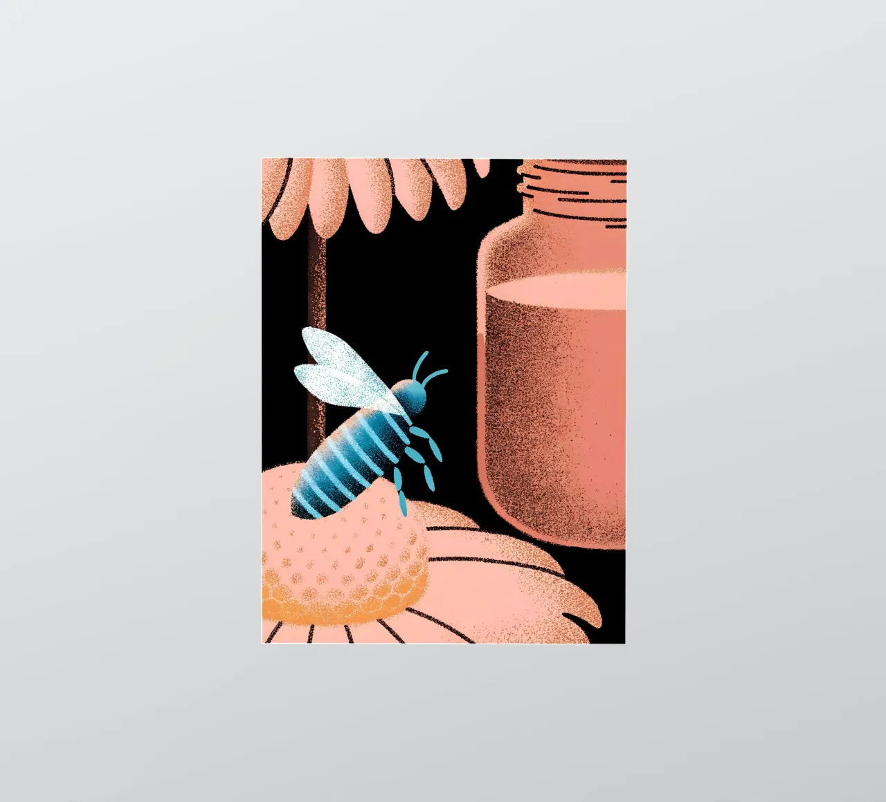 Miele e api adesivo da SOUL SHOP