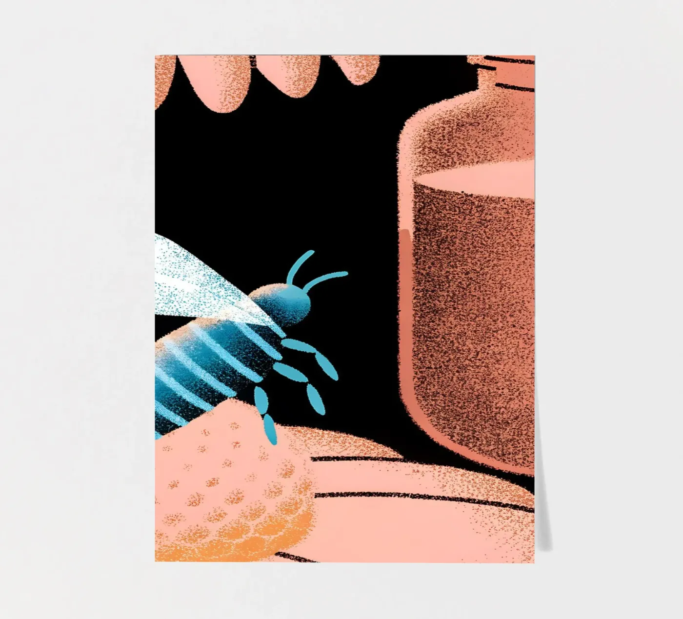 Honey and Bees foglio adesivo da SOUL SHOP