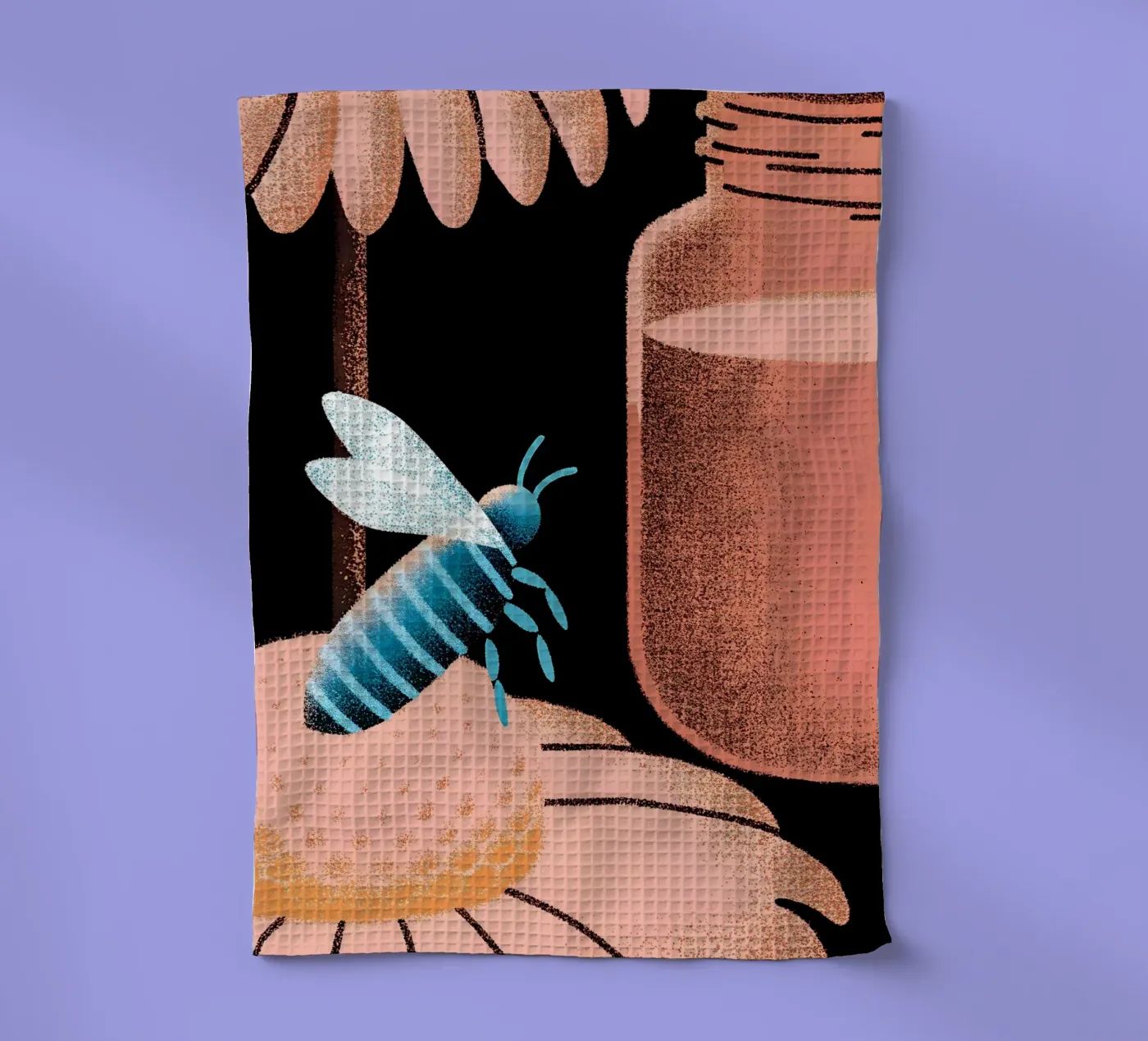 Miele e api canovaccio da cucina da SOUL SHOP