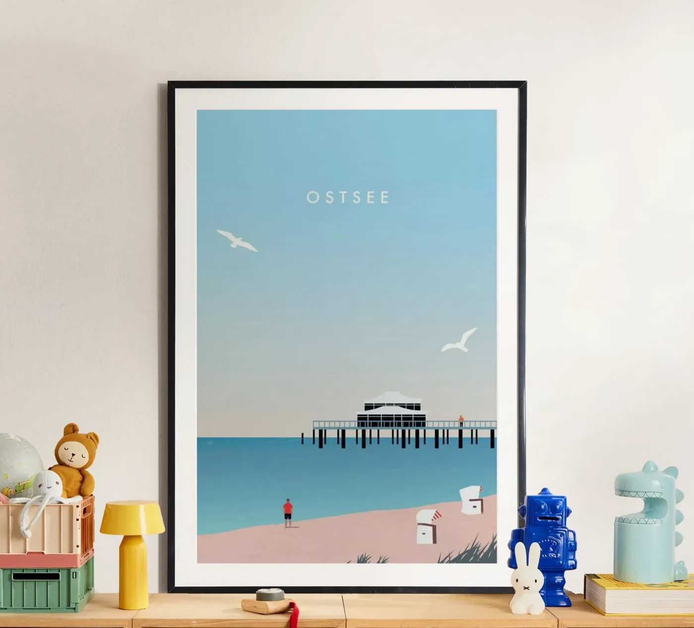 Ostsee poster by Katinka Reinke