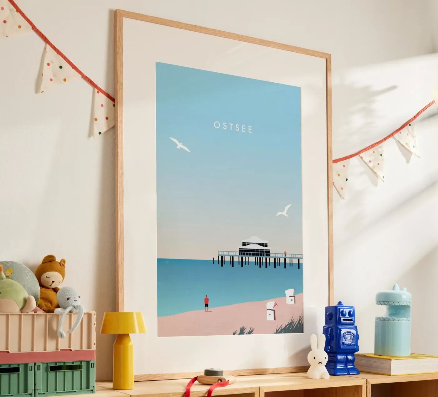 Ostsee poster by Katinka Reinke