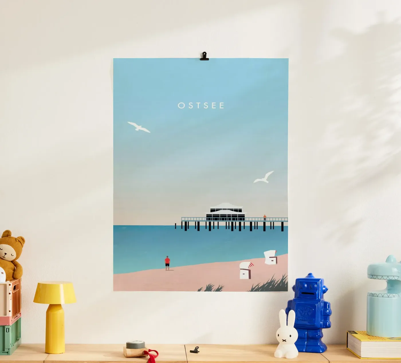 Ostsee poster by Katinka Reinke