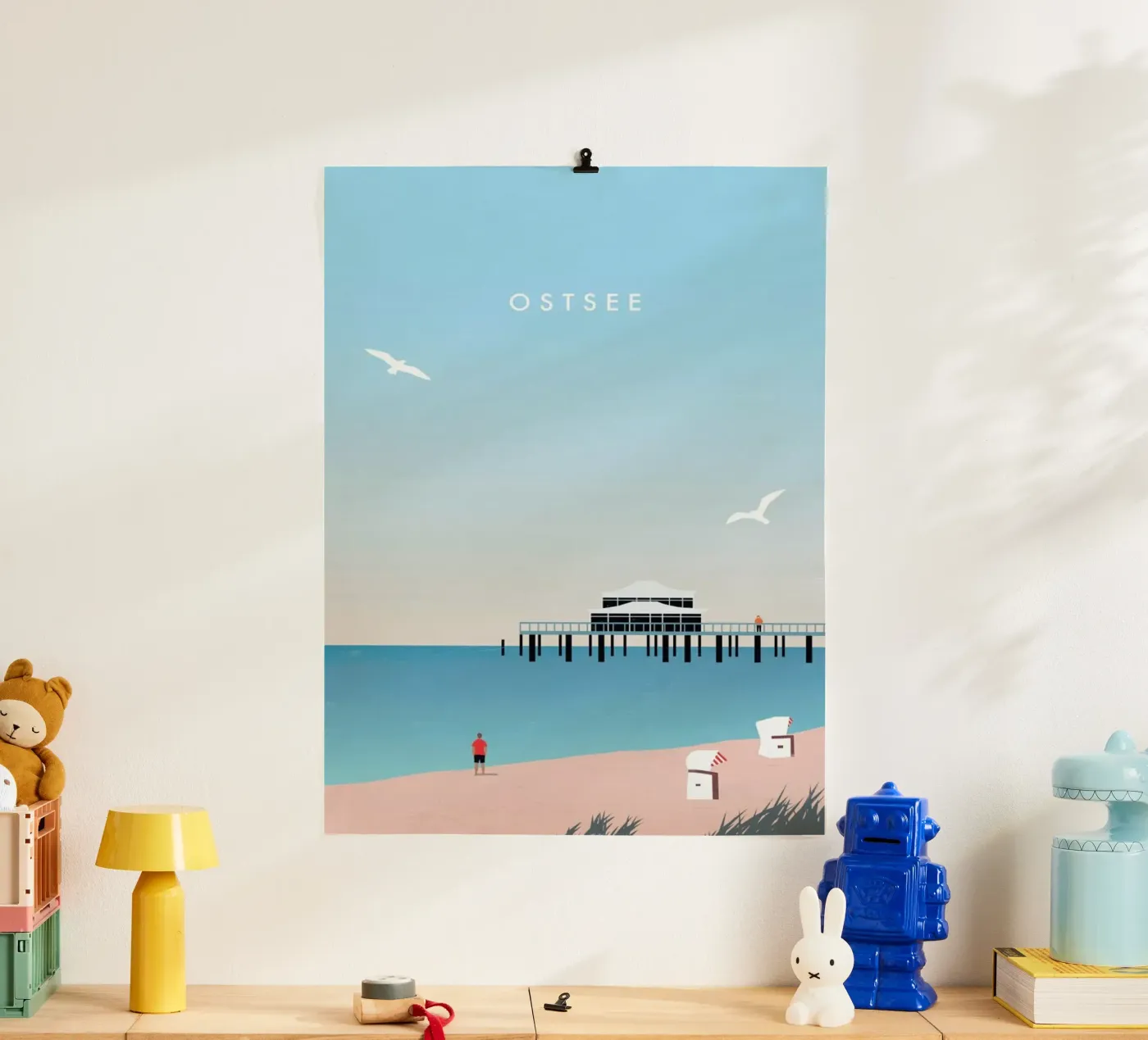 Ostsee poster van Katinka Reinke