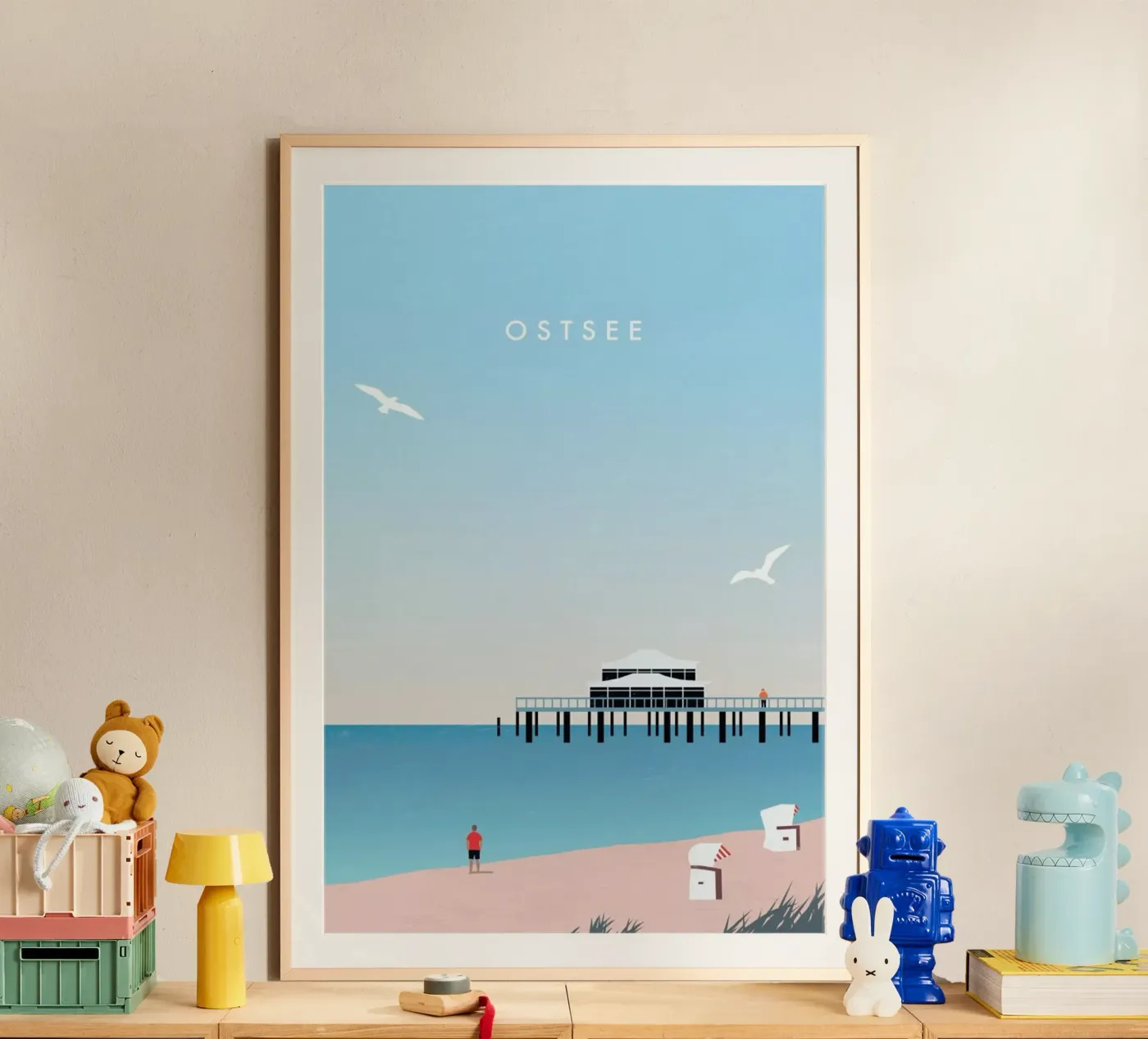 Ostsee poster by Katinka Reinke
