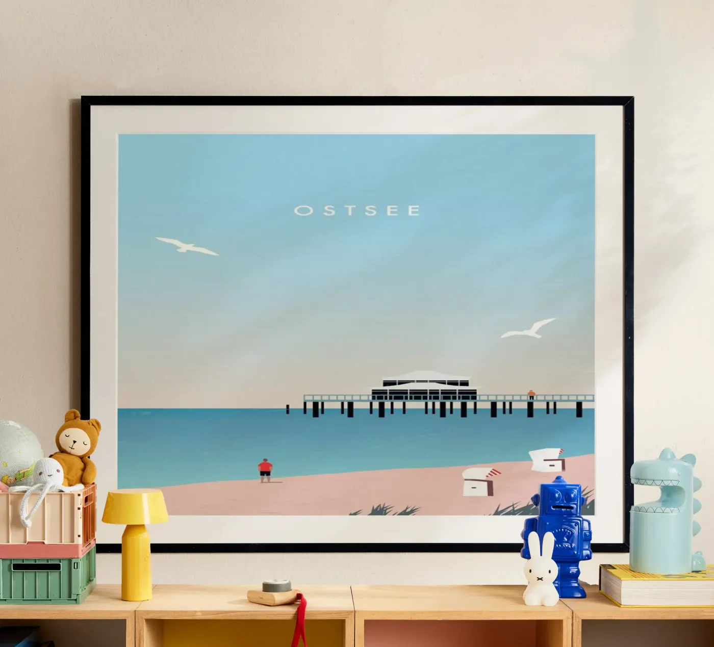 Ostsee poster van Katinka Reinke