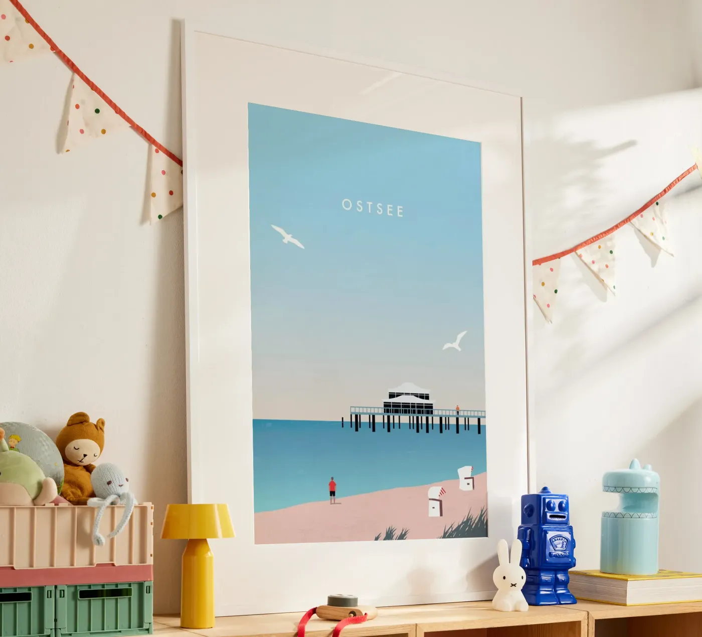 Ostsee poster van Katinka Reinke