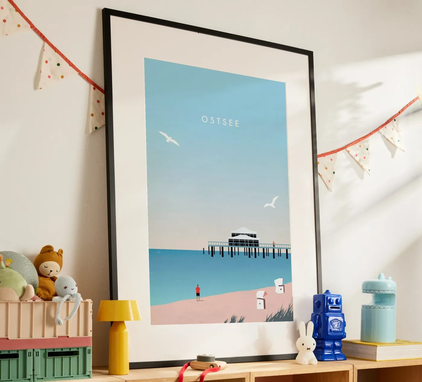 Ostsee poster by Katinka Reinke