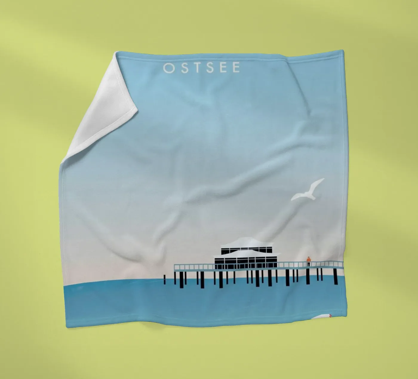 Ostsee fleecedeken van Katinka Reinke