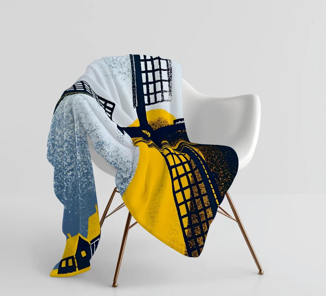 Mulino a vento olandese coperta in pile da SOUL SHOP