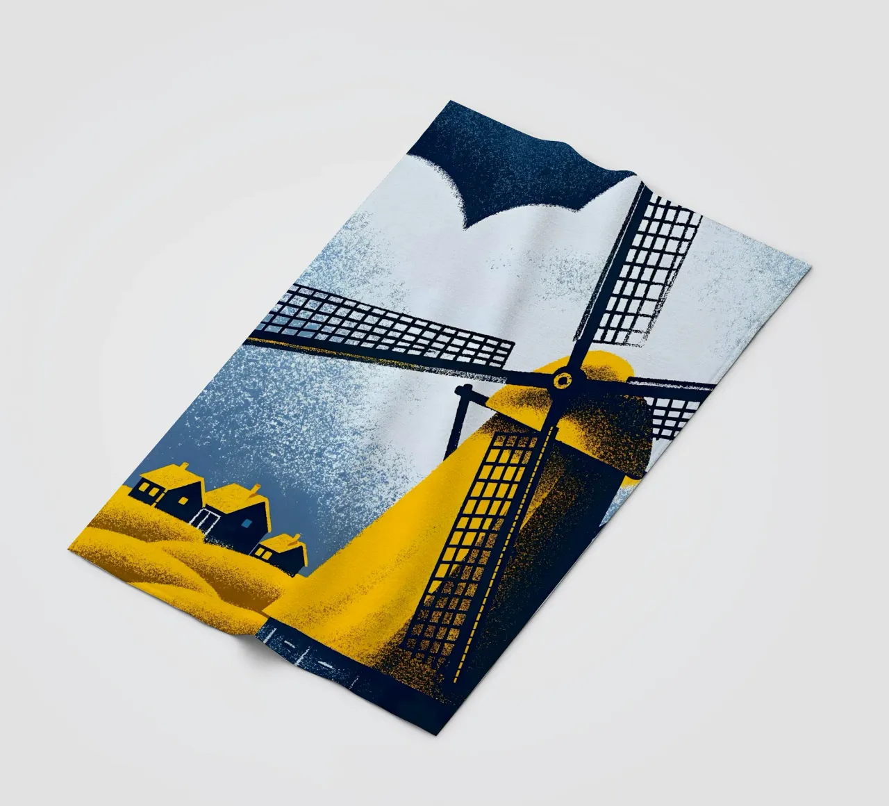 Mulino a vento olandese coperta in pile da SOUL SHOP