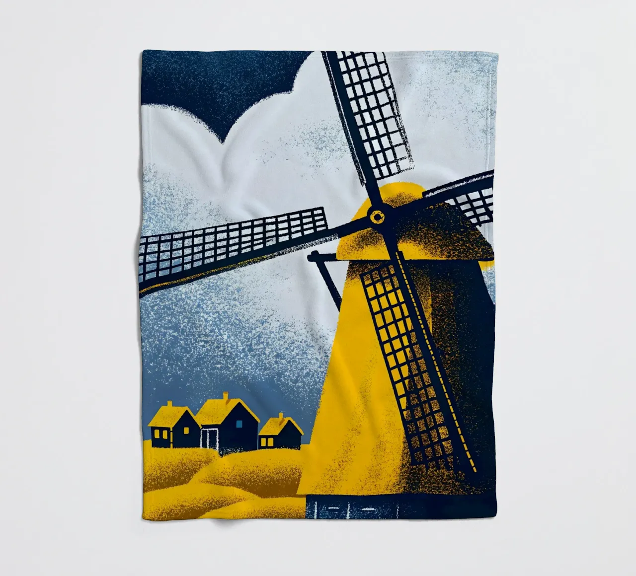 Mulino a vento olandese coperta in pile da SOUL SHOP