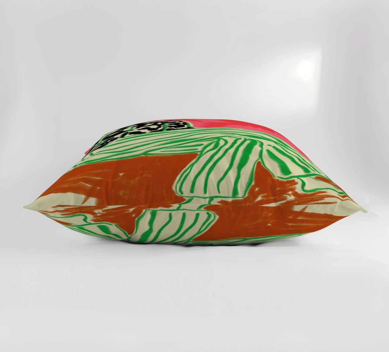 Calm Woman Portrait coussin de Sandra Poliakov