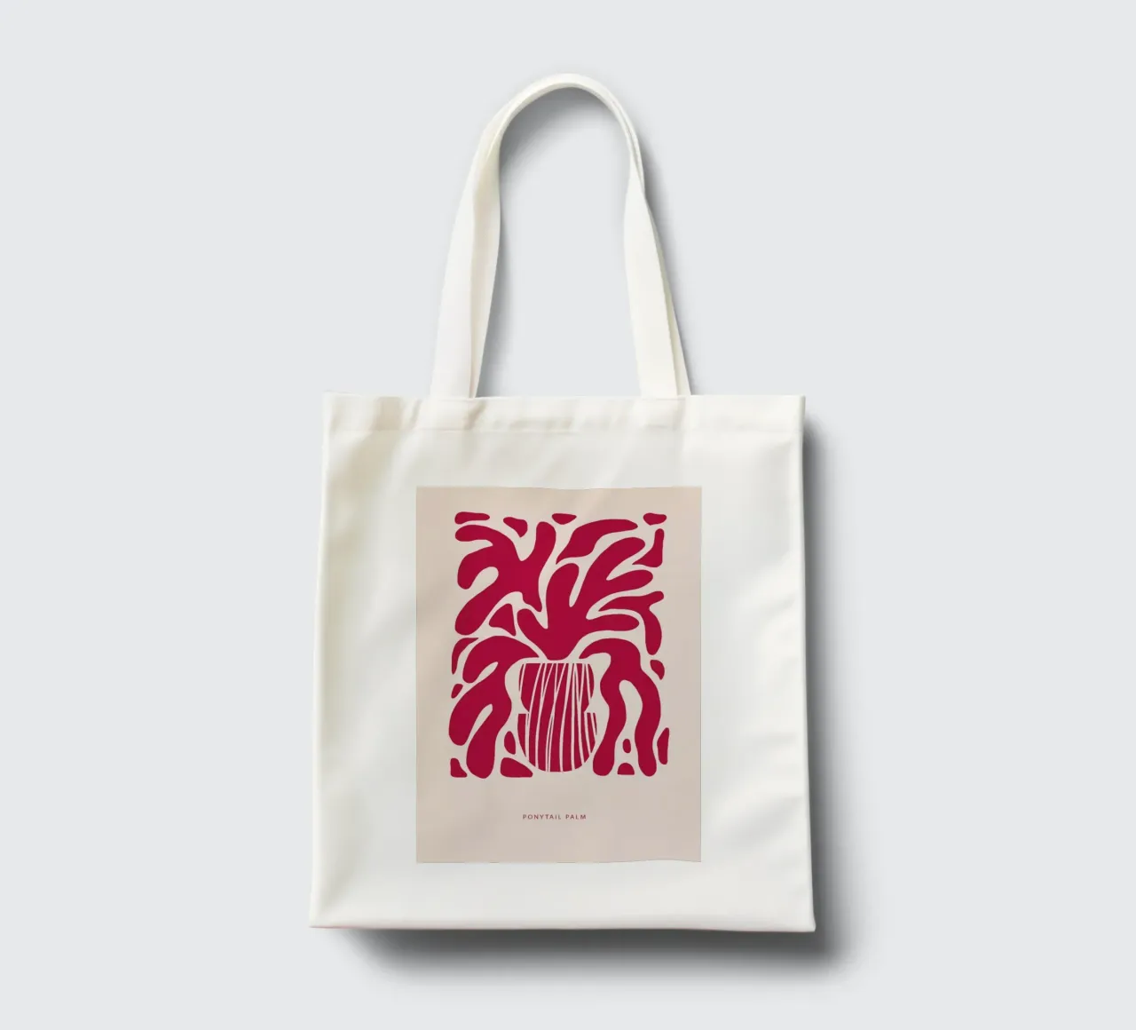 Ponytail Palm Viva Magenta borsa in juta da Studio One