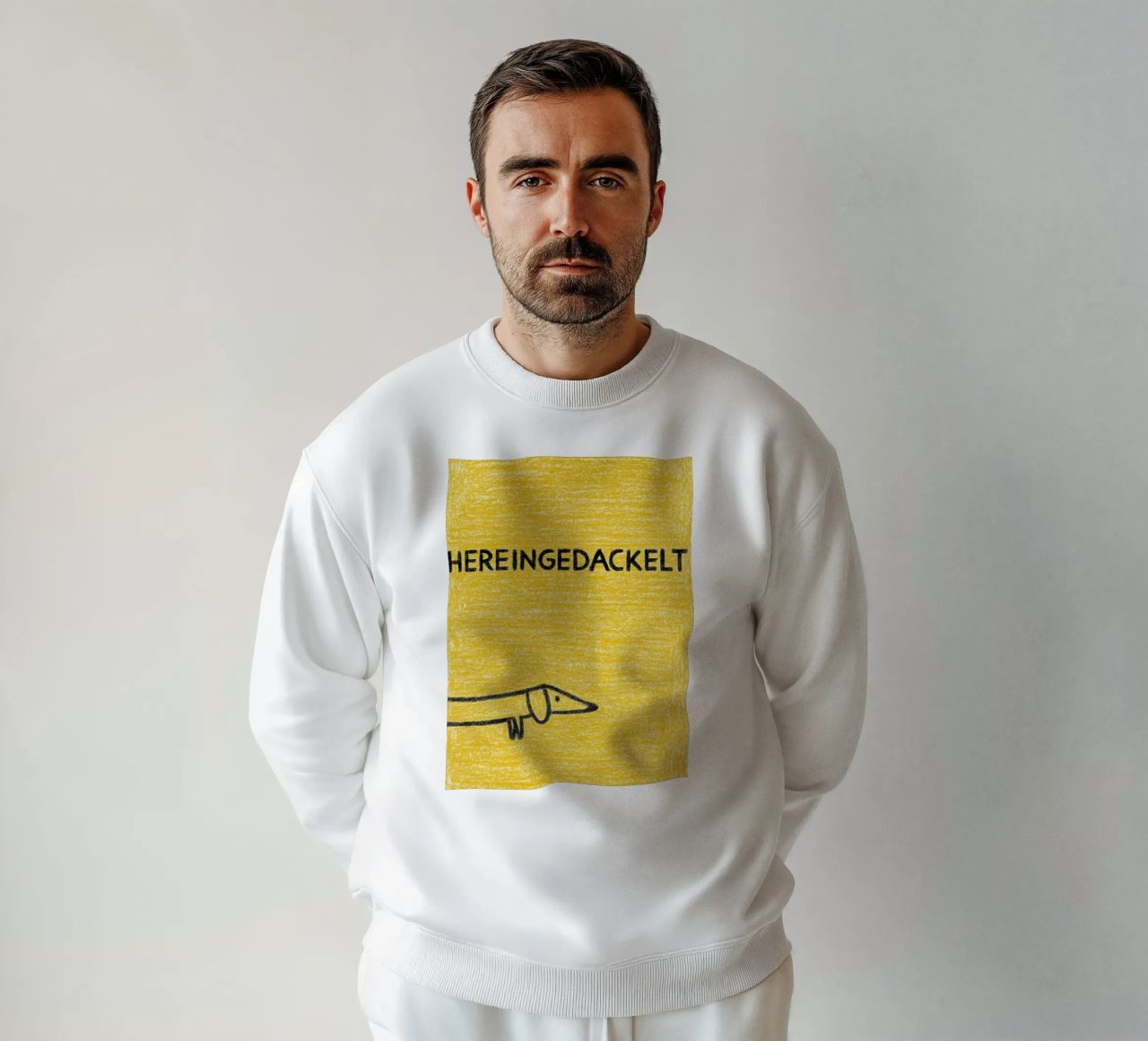 Come in / Hereingedackelt felpa da Attaboy Dsgn