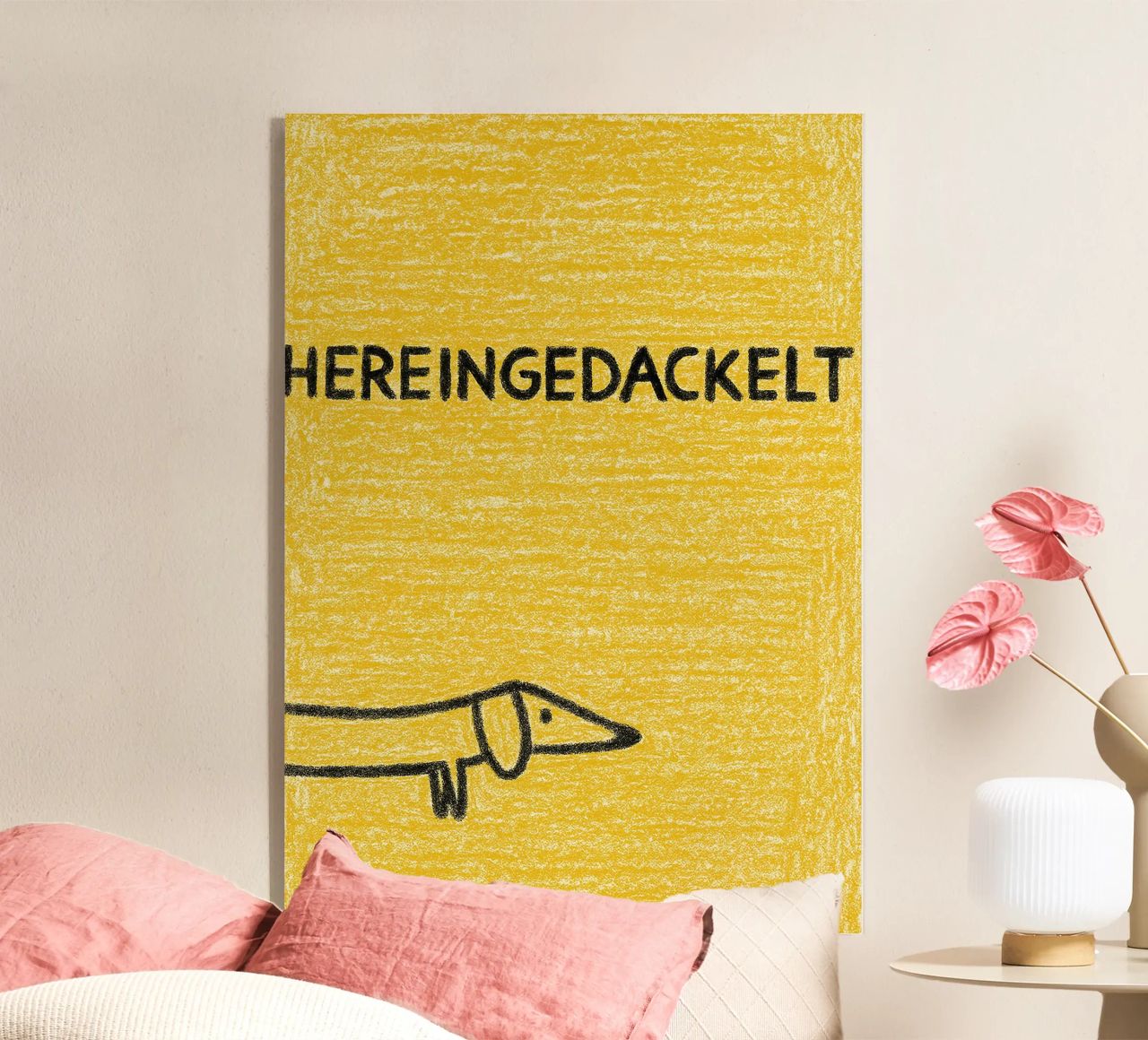 Come in / Hereingedackelt plexiglass da Attaboy Dsgn