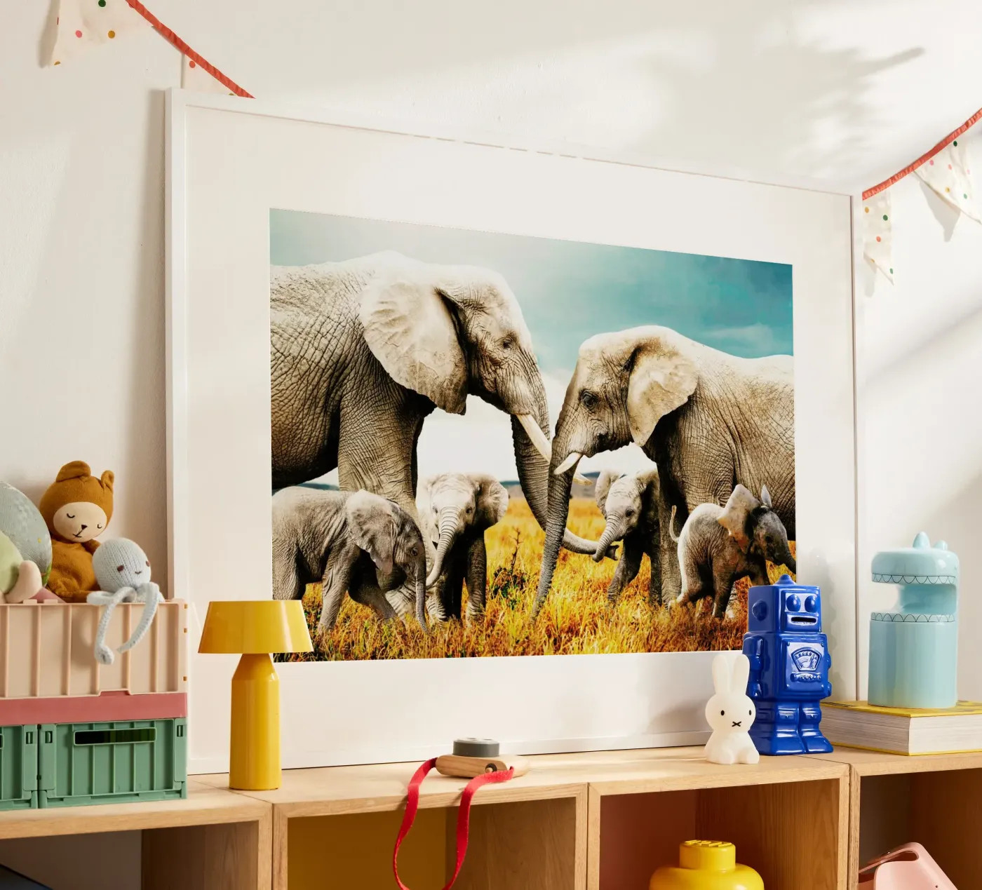 Elephant Family poster de Wouter Rikken
