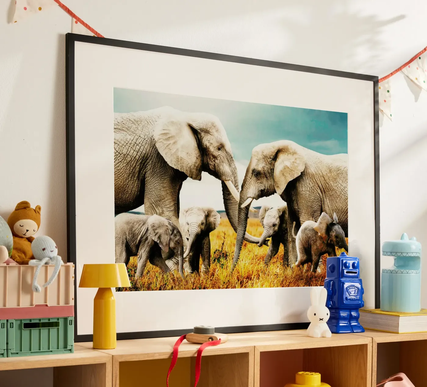 Elephant Family poster de Wouter Rikken