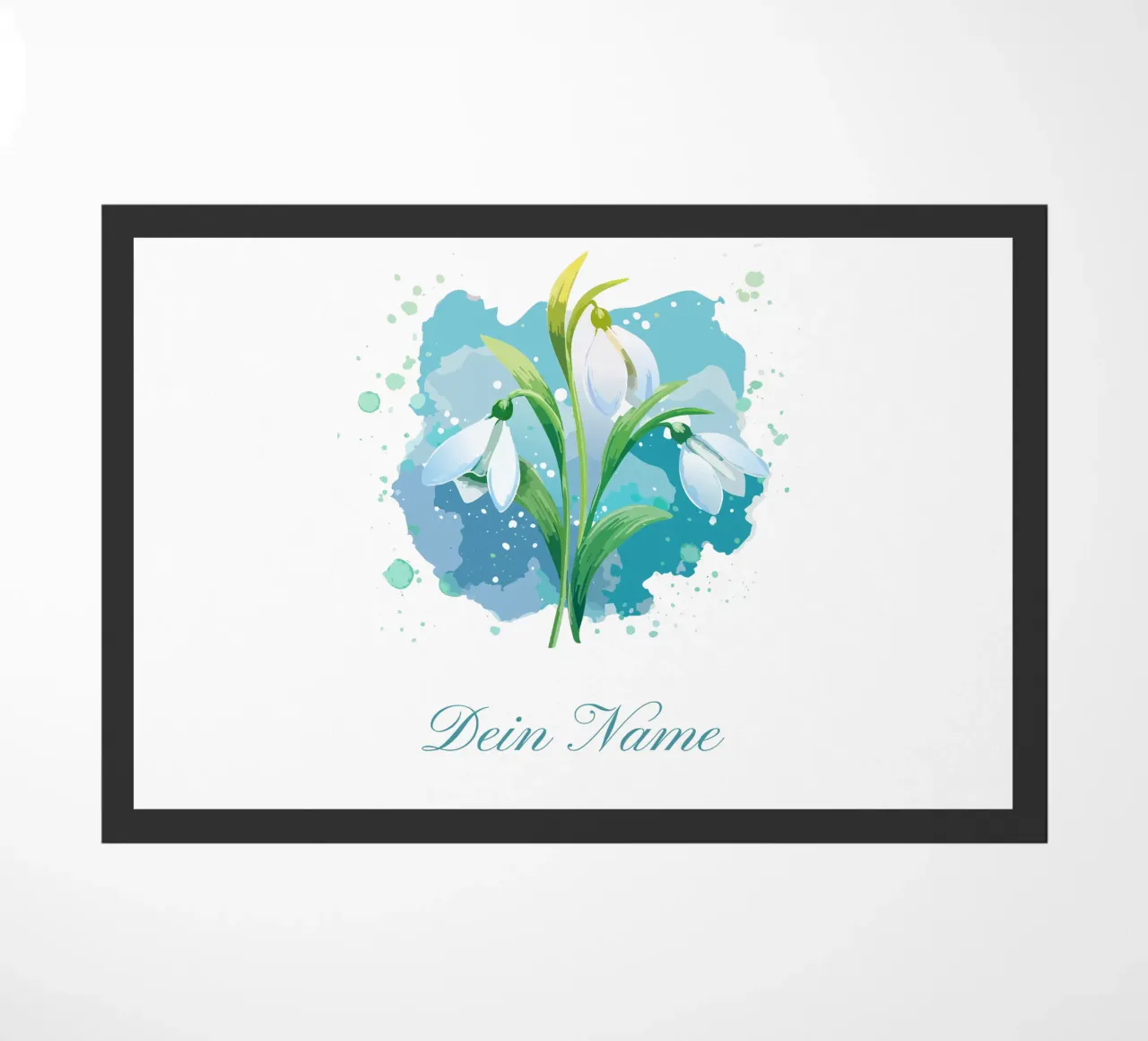 Fiore di nascita gennaio Bucaneve zerbino da Geburtsblume