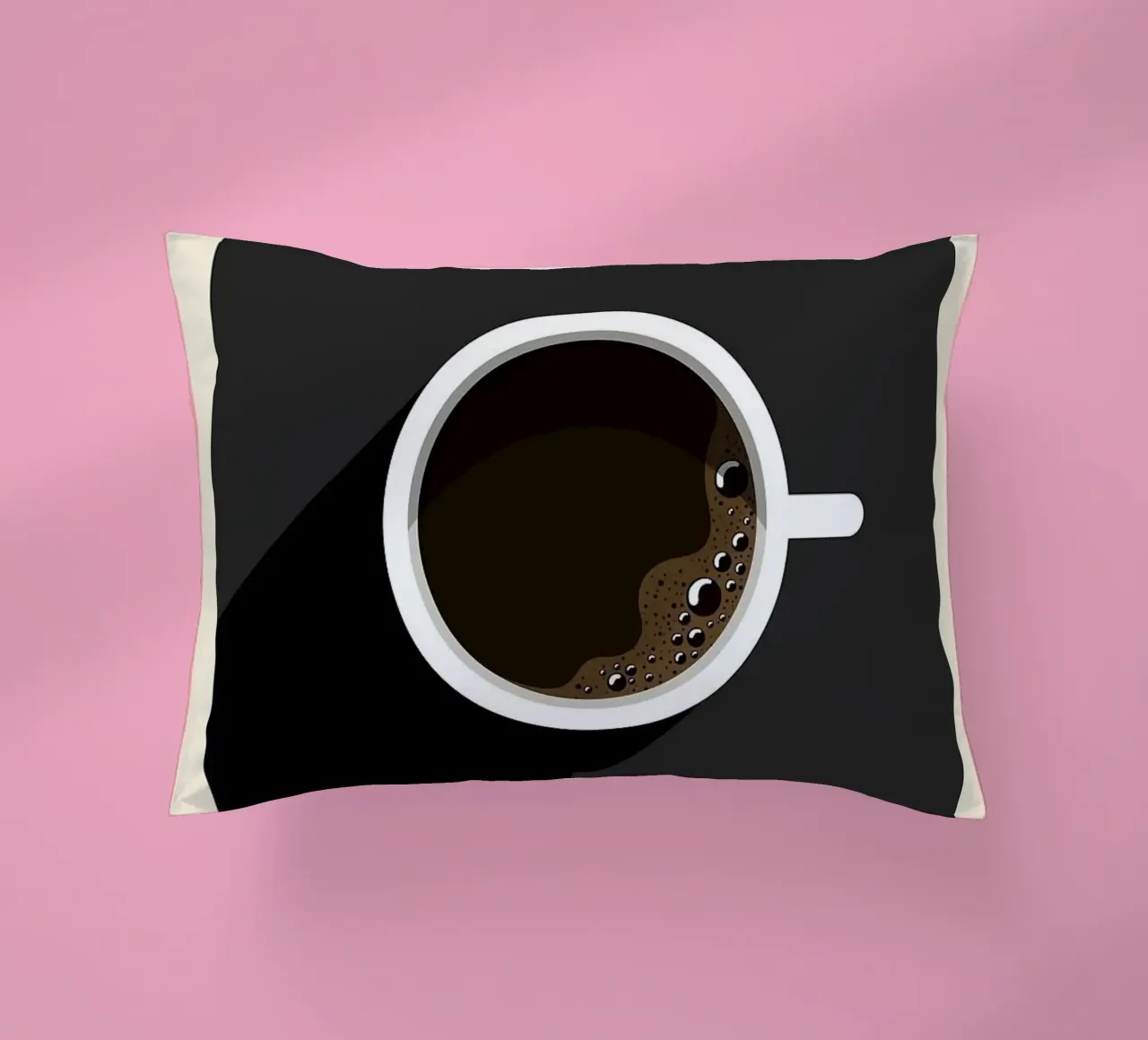 caffè nero cuscino da Luke Yaeger